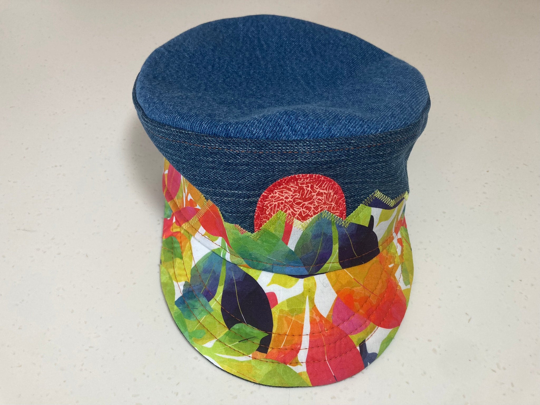 Denim Cadet Hat :: Larges